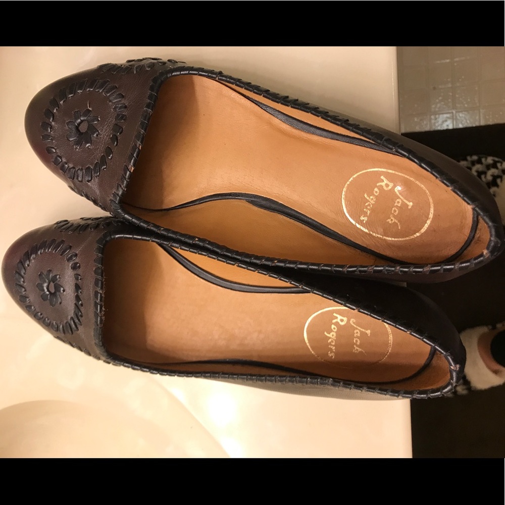 Jack Rogers Waverly flats size 9